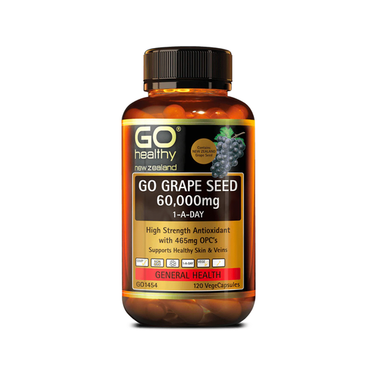 Go Grape Seed 60,000mg 120 Vcaps