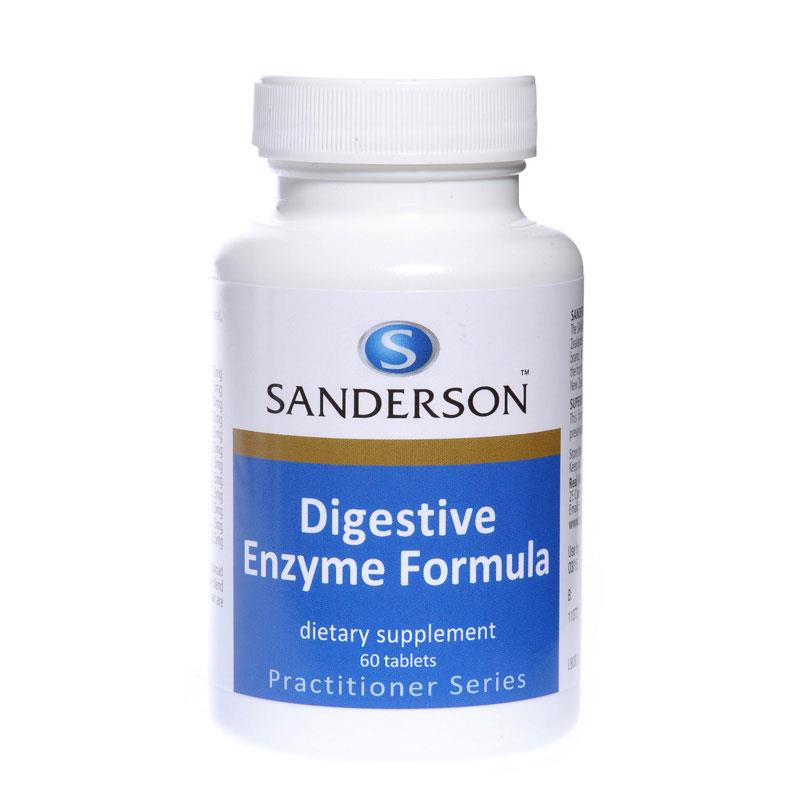 SANDERSON Digestive Enzyme Formula 60tabs