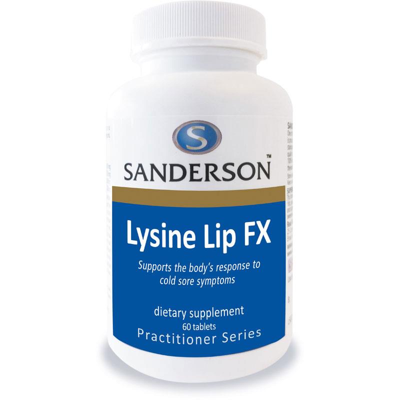 SANDERSON Lysine Lip FX 60tabs