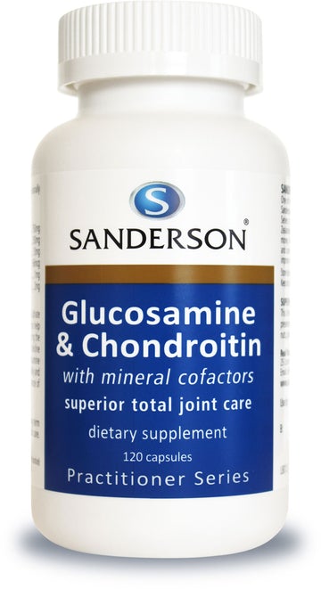SANDERSON Glucosamine & Chondroitin 120caps