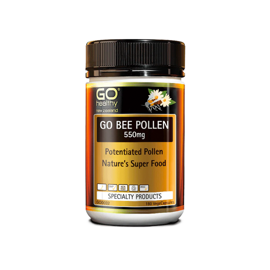 Go Bee Pollen 550mg 180 Vcaps