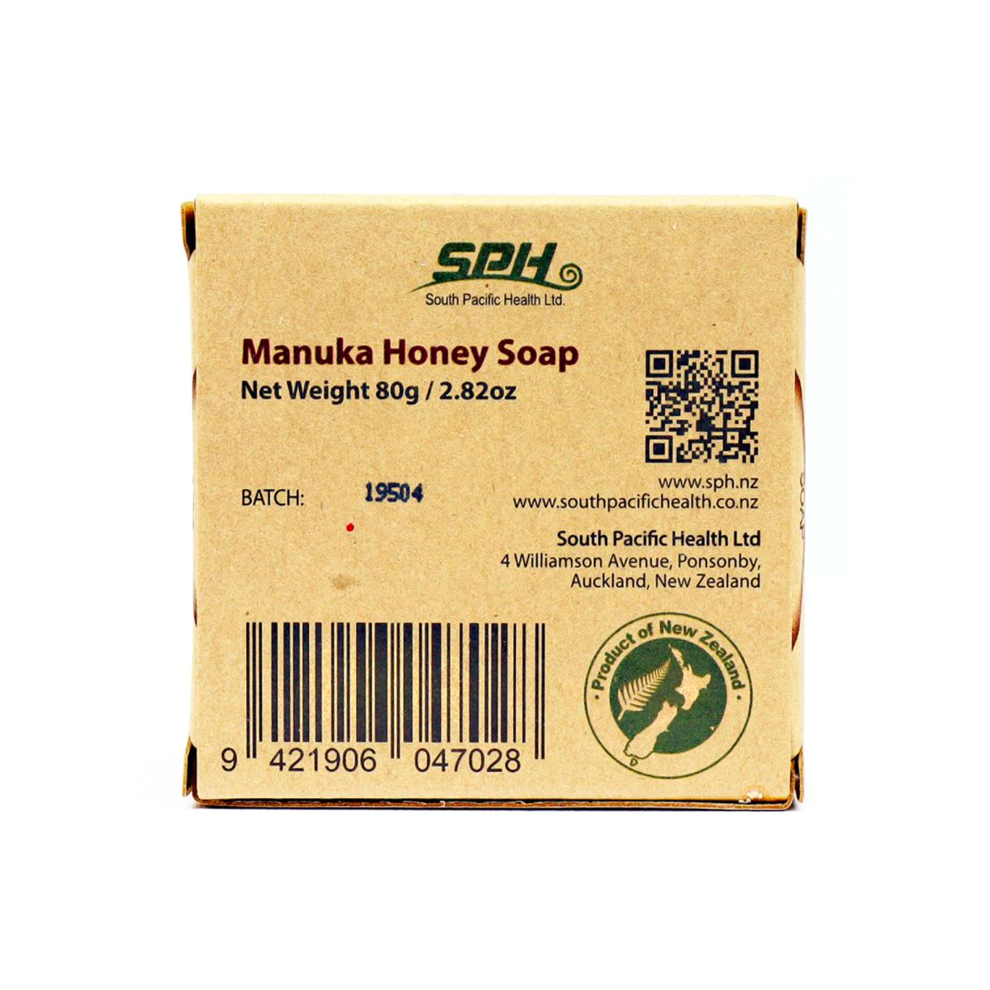 SPH Manuka Honey Soap 80g