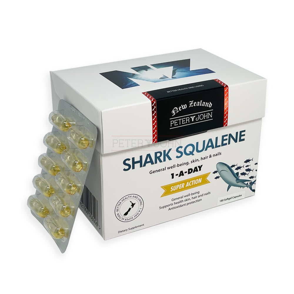 Peter & John Shark Squalene 180 Caps