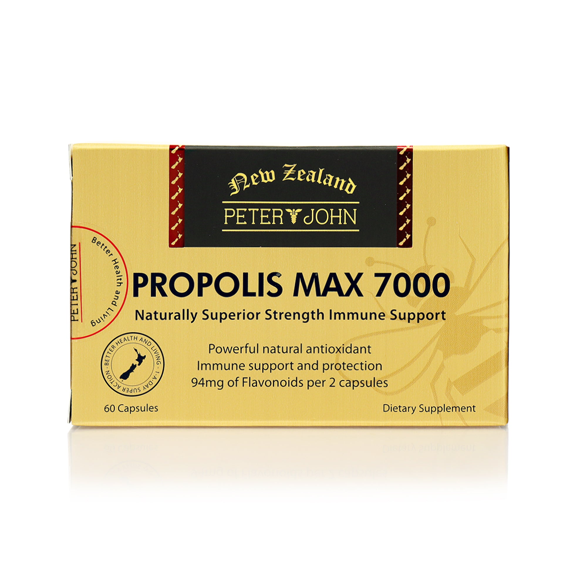 Peter & John Propolis Max 7000mg 60caps – iNaturalNZ