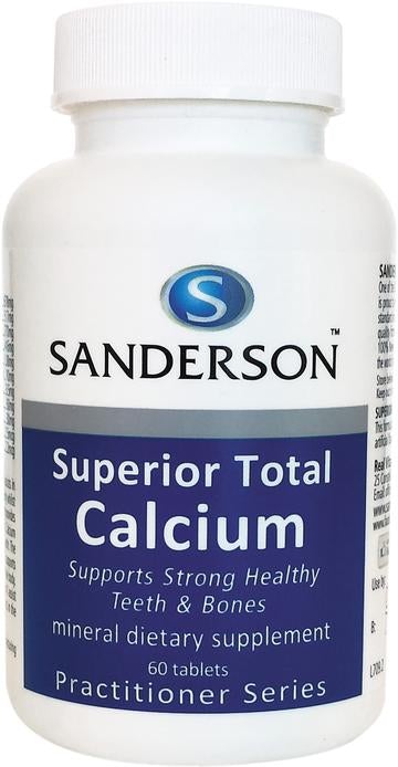 SANDERSON Superior Total Calcium 60tabs