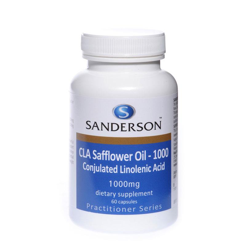 SANDERSON CLA Safflower 1000mg 60caps
