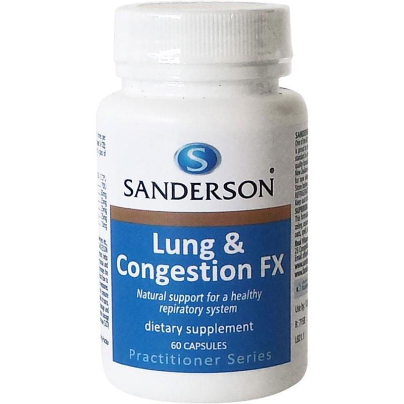 SANDERSON Lung & Congestion FX 60caps