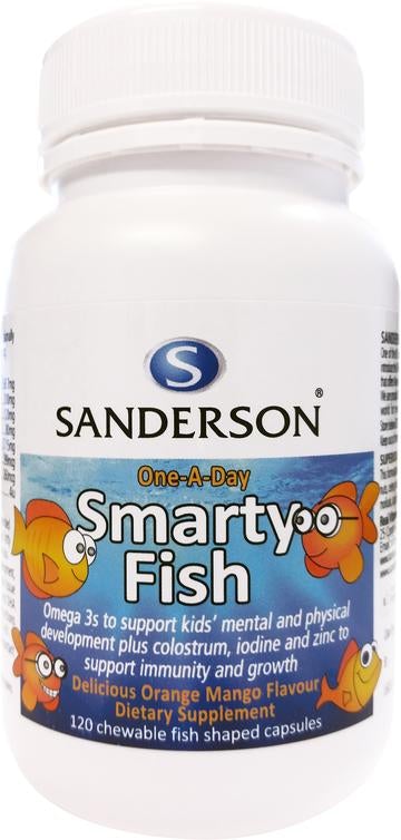 SANDERSON One-A-Day Smarty Fish 120caps