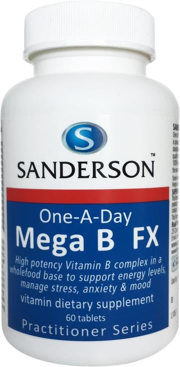 SANDERSON One-A-Day Mega B FX 60tabs