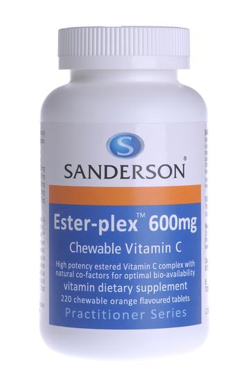 SANDERSON Ester-Plex Vitamin C 600mg 220tabs