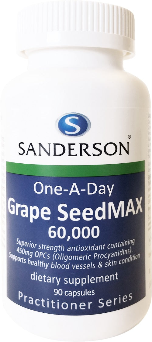 SANDERSON Grape Seed One-a-Day 60,000 90s