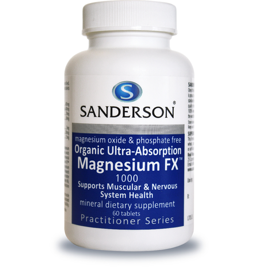 SANDERSON Organic Magnesium FX 60tabs