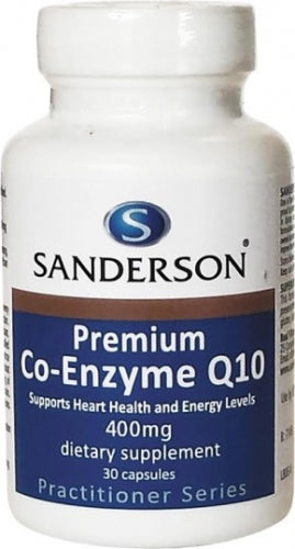 SANDERSON Co-enzyme Q10 400mg 30caps