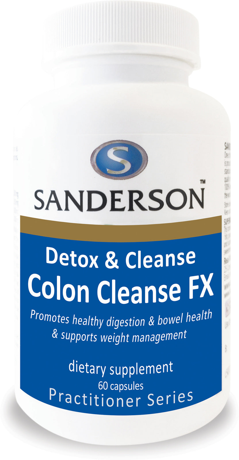 SANDERSON Colon Cleanse FX 60caps