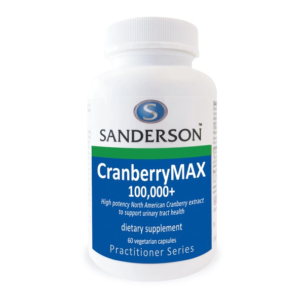 SANDERSON Cranberry Max 100000+ 60caps