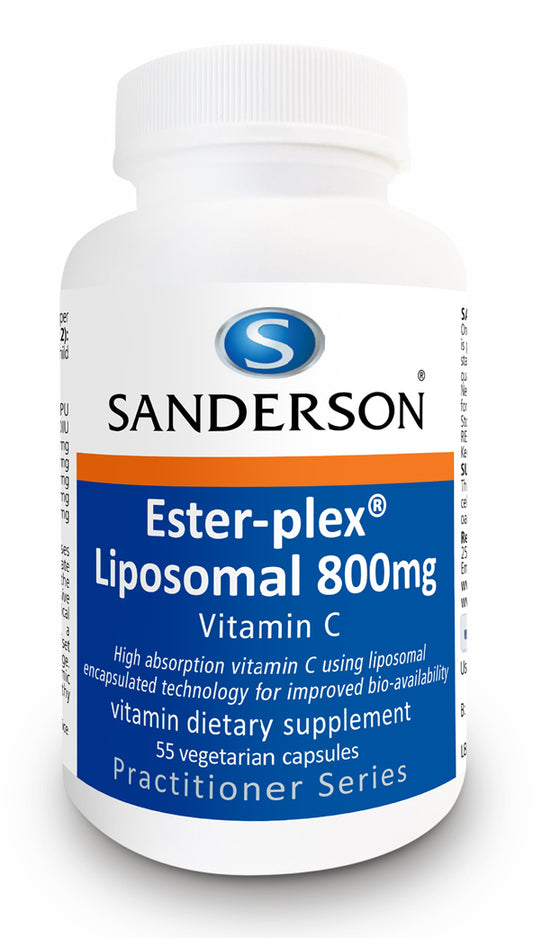 SANDERSON Ester-Plex Liposomal Vitamin C 55caps