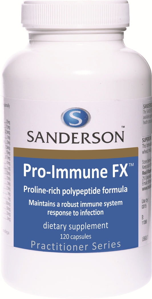 SANDERSON Pro-Immune FX 120caps