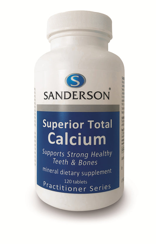 SANDERSON Superior Total Calcium 120tabs