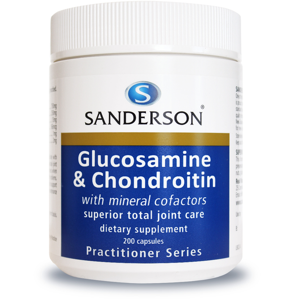 SANDERSON Glucosamine & Chondroitin 200caps